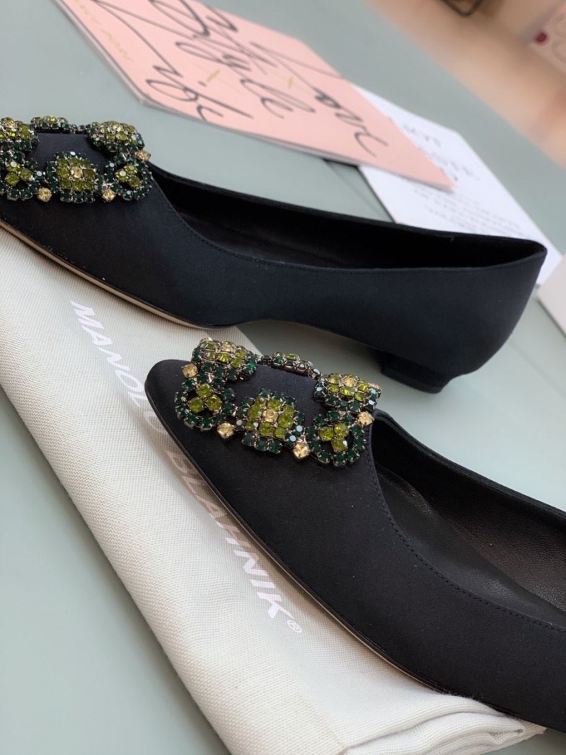 Manolo Blahnik flat shoes